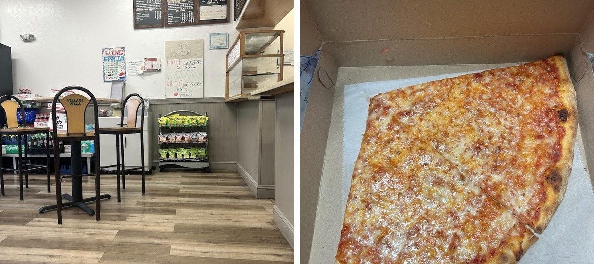 Village Pizza Menu